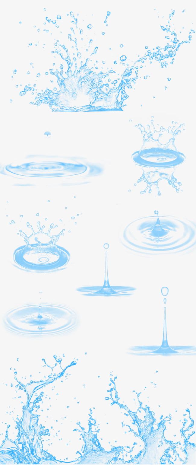 Blue Waves PNG, Clipart, Blue, Blue Clipart, Droplets, Material, Png Free PNG Download