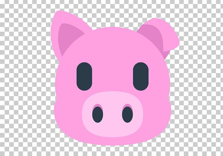 Domestic Pig Emoji Text Messaging PNG, Clipart, Animals, Carnivoran, Cartoon, Computer Icons, Domestic Pig Free PNG Download
