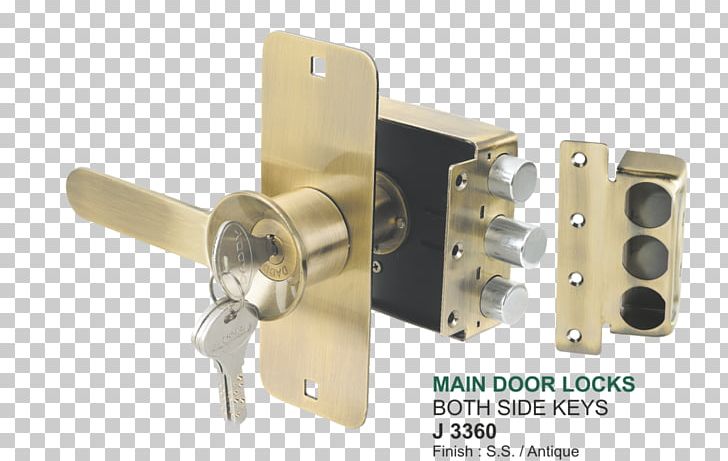 locked door clipart side