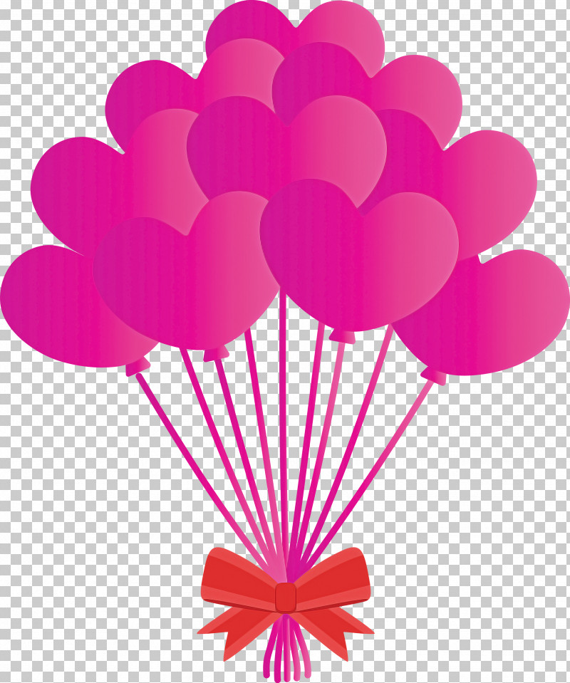 Balloon PNG, Clipart, Balloon, Heart, Magenta, Pink Free PNG Download