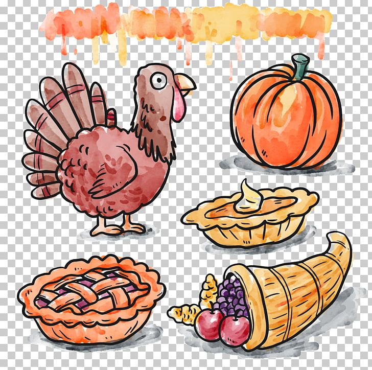 Thanksgiving Drawing Illustration PNG, Clipart, Christmas Decoration, Decorative, Encapsulated Postscript, Food, Fruit Free PNG Download