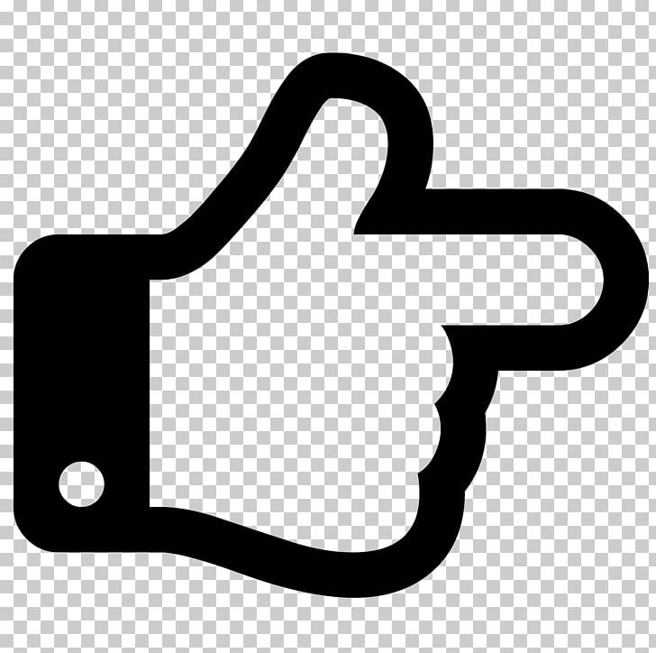 Computer Icons Hand Font Awesome Thumb Signal PNG, Clipart, Area, Arrow, Black And White, Computer Icons, Direction Free PNG Download