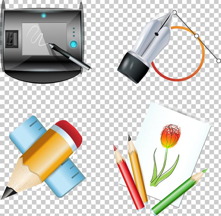 Colored Pencil Office Supplies Icon PNG, Clipart, Button, Colored Pencil, Computer Icon, Download, Feather Pen Free PNG Download