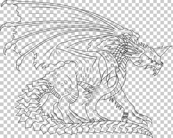 Line Art Chinese Dragon Drawing PNG, Clipart, Art, Artwork, Black And White, Chinese Dragon, Chromatic Dragon Free PNG Download