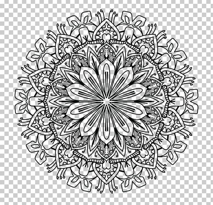 Mandala Coloring Book Drawing Adult Meditation PNG, Clipart, Adult, Animal, Appropriate, Area, Black And White Free PNG Download