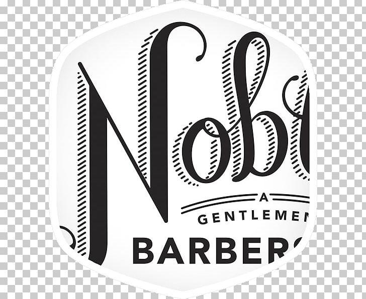 Noble's Barbershop Logo Brand PNG, Clipart, Barber, Black And White, Brand, Columbus, Double Ninth Festival Poster Free PNG Download
