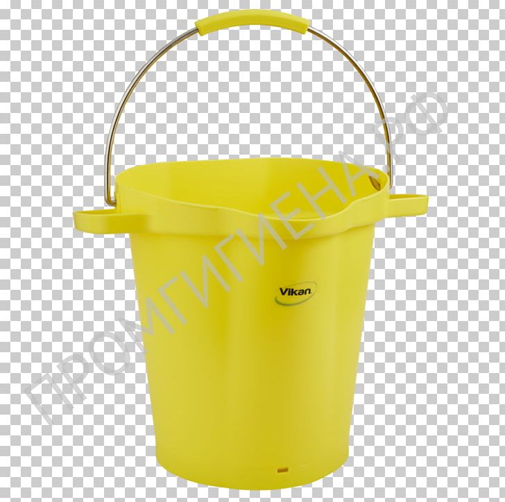 Bucket Plastic Yellow Handle Liter PNG, Clipart, Bucket, Cleaning, Color, Handle, Hygiene Free PNG Download