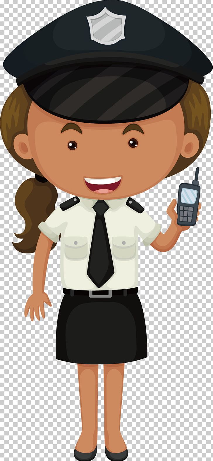 Police Officer PNG, Clipart, Academician, Black, Black Hair, Black White, Cartoon Free PNG Download