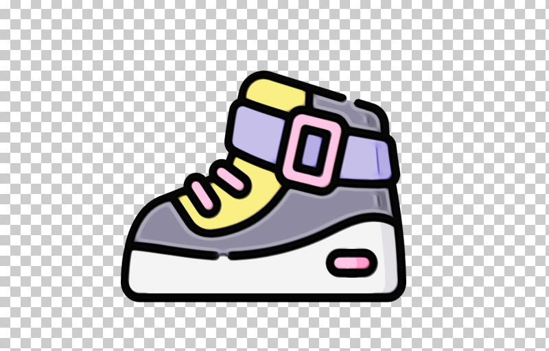 Shoe Yellow Meter Line Area PNG, Clipart, Area, Line, Meter, Paint, Shoe Free PNG Download