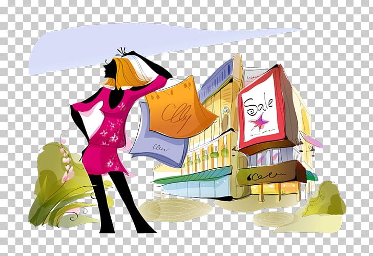 Graphics Shopping Centre PNG, Clipart, Art, Bag, Cartoon, Graphic Design, Human Behavior Free PNG Download