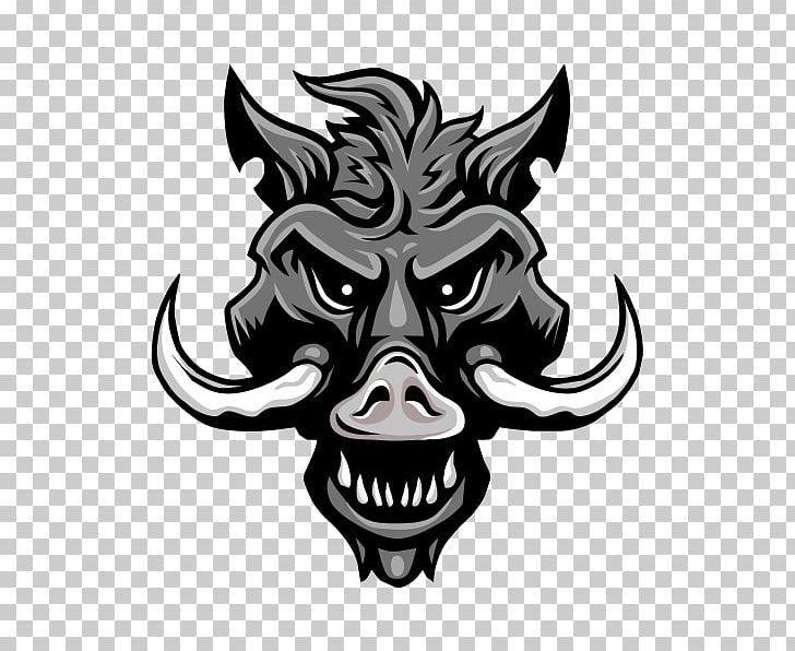 Domestic Pig Feral Pig Snout PNG, Clipart, Art, Black And White, Boar, Boar Hunting, Decal Free PNG Download