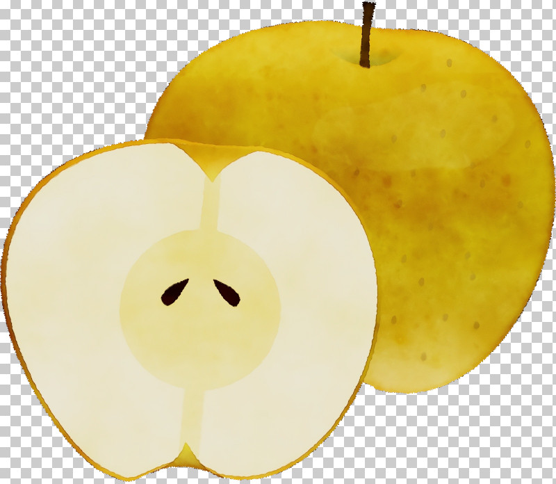 Yellow Pear Apple Fahrenheit PNG, Clipart, Apple, Fahrenheit, Paint, Pear, Watercolor Free PNG Download