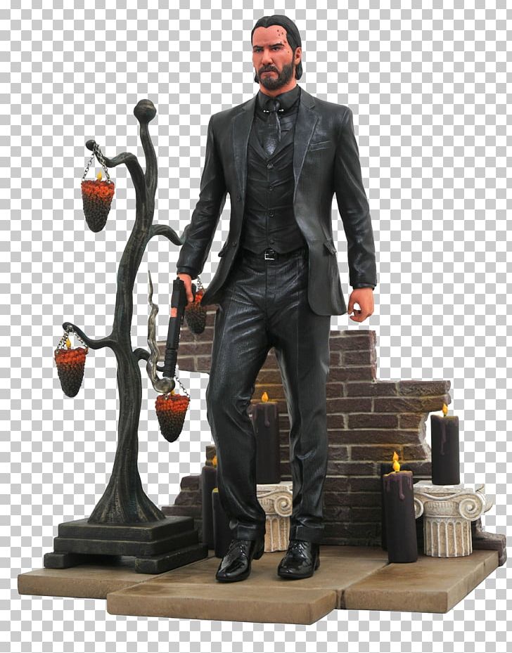 John Wick Chapter 2 PVC Statue Action & Toy Figures Sculpture PNG, Clipart, Action Toy Figures, Actor, Art Museum, Comics, Diamond Select Toys Free PNG Download