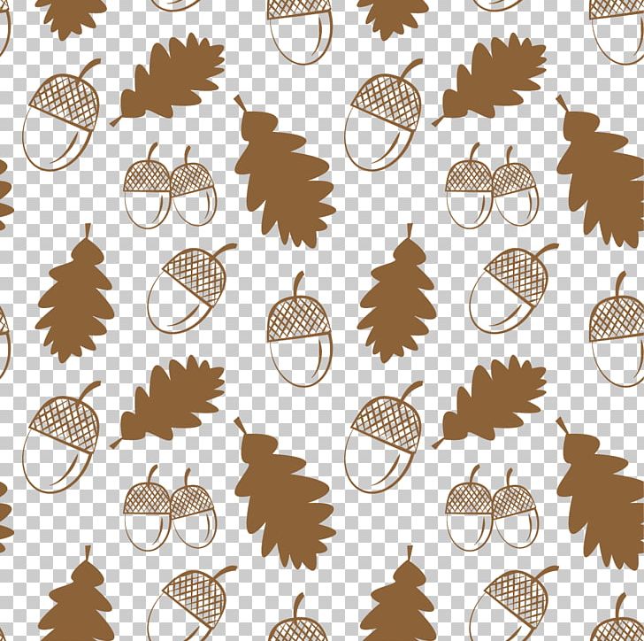 Acorn Pattern PNG, Clipart, Acorn, Autumn Leaves, Branch, Brown, Download Free PNG Download