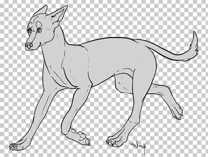Dog Breed Macropodidae Line Art Paw PNG, Clipart, Animals, Artwork, Black And White, Breed, Carnivoran Free PNG Download