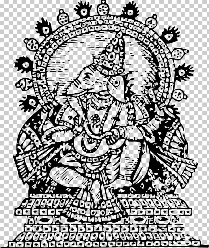 Ganesha Shiva PNG, Clipart, Area, Art, Artwork, Black And White, Creative Arts Free PNG Download