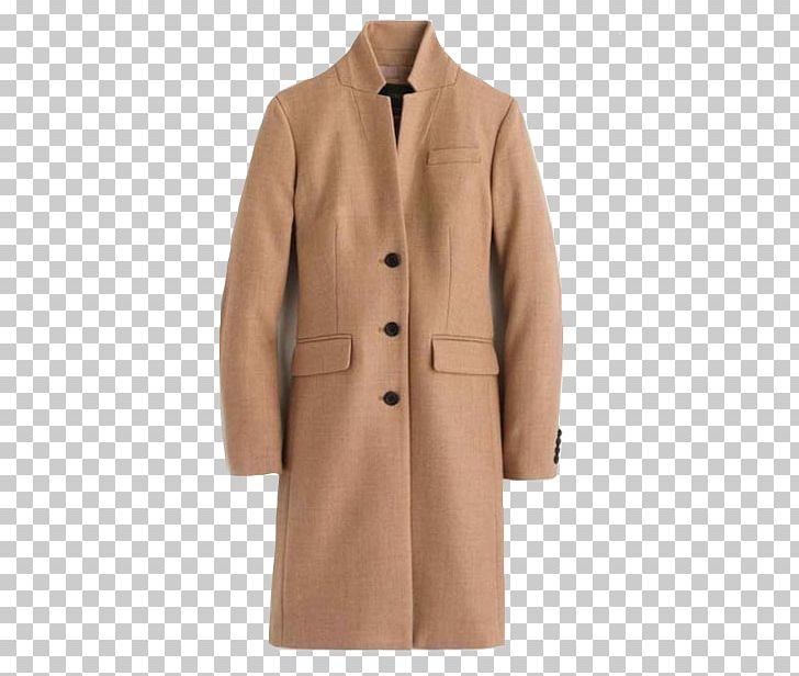 Overcoat Collar Jacket Dress PNG, Clipart, Beige, Cardigan, Coat, Collar, Dress Free PNG Download