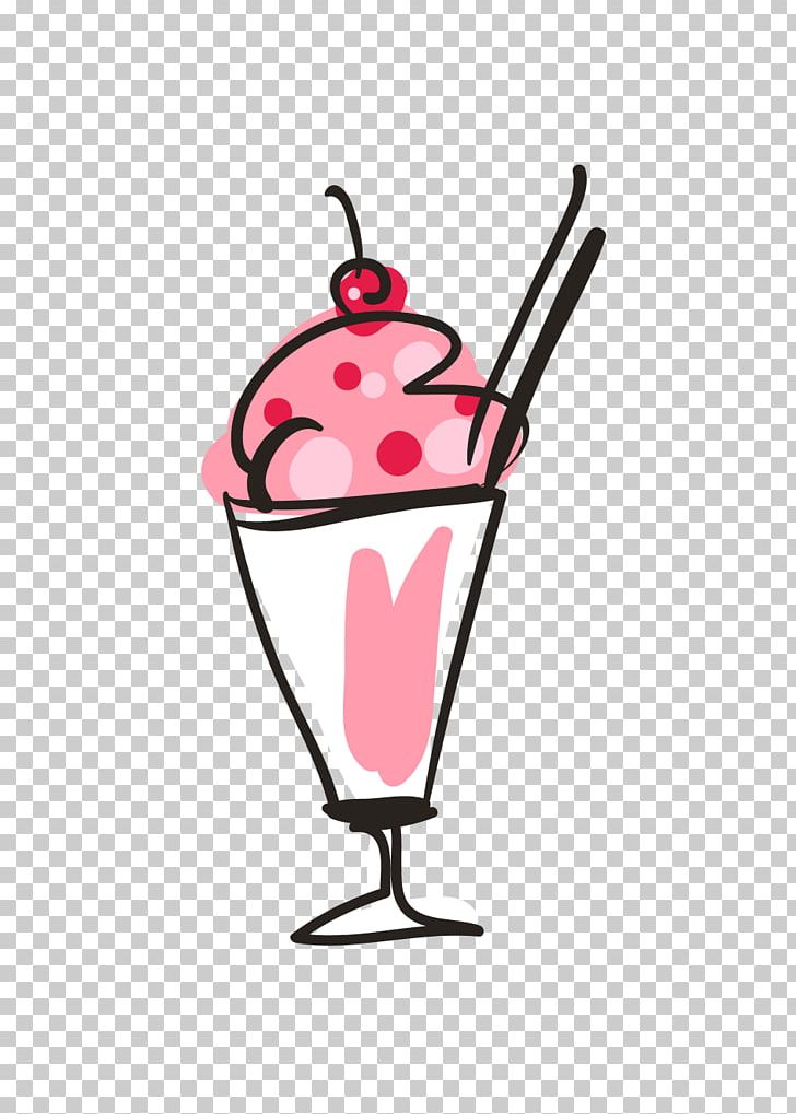 Ice Cream Cone Sundae Milkshake PNG, Clipart, Cartoon, Cream, Cream Vector, Cup, Dessert Free PNG Download