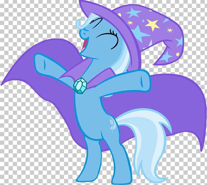 Trixie Pony Twilight Sparkle Rarity Sunset Shimmer PNG, Clipart, Animal Figure, Blue, Cartoon, Equestria, Fictional Character Free PNG Download