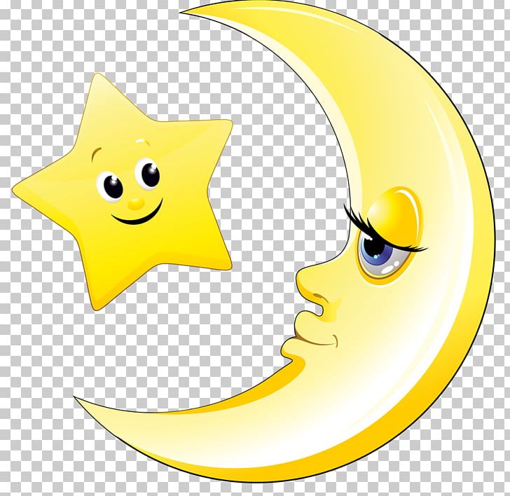 Moon Star And Crescent Drawing PNG, Clipart, Crescent, Desktop Wallpaper, Drawing, Emoticon, Fruit Free PNG Download