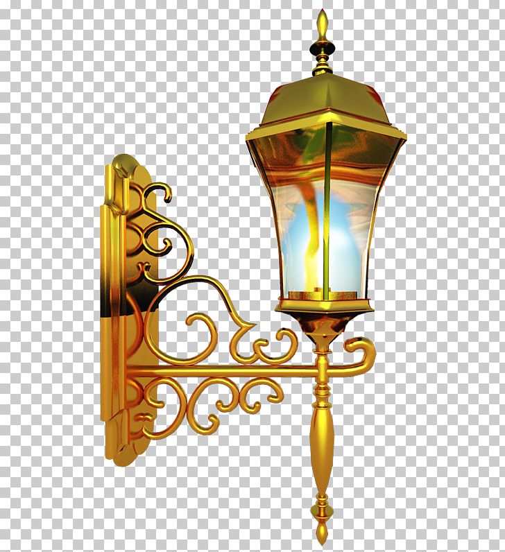 Street Light Lantern PNG, Clipart, Brass, Candle, Electric Light, Fanous, Golden Background Free PNG Download