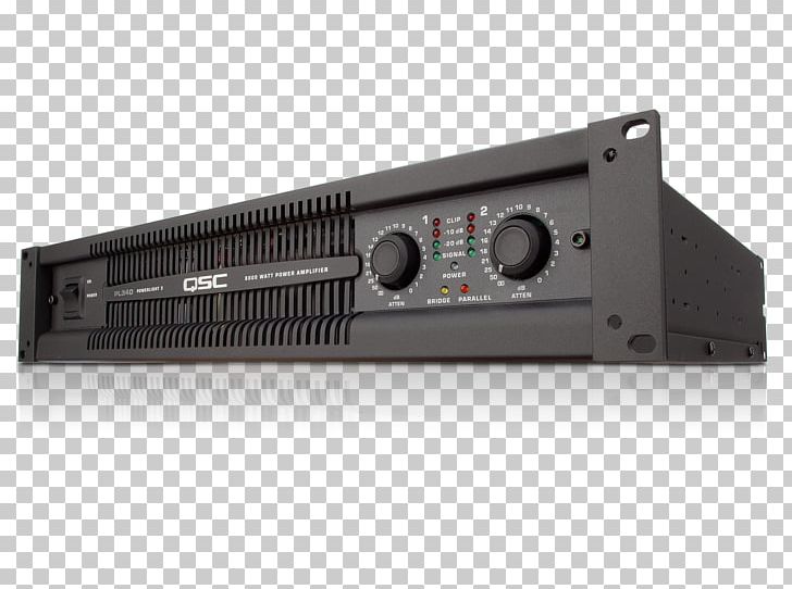Electronics Audio Power Amplifier QSC Audio Products PNG, Clipart, Amplifier, Audio Equipment, Audio Signal, Digital Signal Processing, Digital Signal Processor Free PNG Download