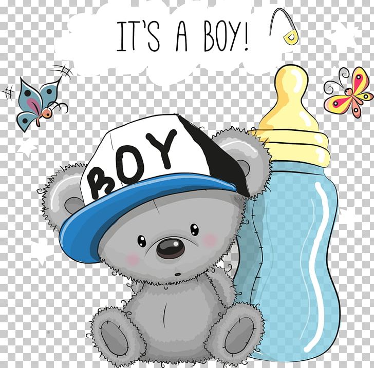Teddy Bear Cuteness Cartoon PNG, Clipart, Animals, Bear, Bottle, Bottles, Boy Free PNG Download