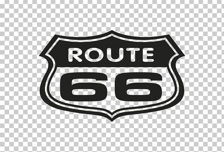 U.S. Route 66 In Arizona Logo Label PNG, Clipart, Area, Black, Black And White, Brand, Emblem Free PNG Download