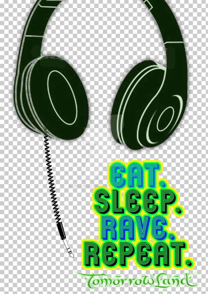 Headphones Logo Tomorrowland PNG, Clipart, Audio, Audio Equipment, Brand, Electronics, Green Free PNG Download