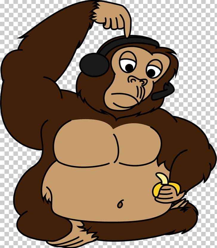 Primate Gorilla Chimpanzee Ape Monkey PNG, Clipart, Animal, Animals, Ape, Bear, Carnivoran Free PNG Download