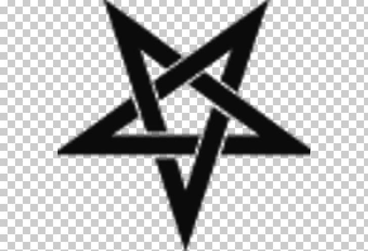 Pentagram Wicca Sigil Of Baphomet Satanism Pentacle PNG, Clipart, Angle, Anton Lavey, Black And White, Blue Star Wicca, Brand Free PNG Download