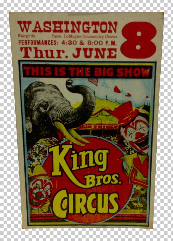 Poster Circus Washington Mall Private Collection PNG, Clipart, Advertising, Apollo Theater, Art, Bros, Chairish Free PNG Download