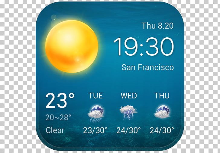 Weather Forecasting Software Widget Android PNG, Clipart, Android, Clock, Data, Download, Gadget Free PNG Download
