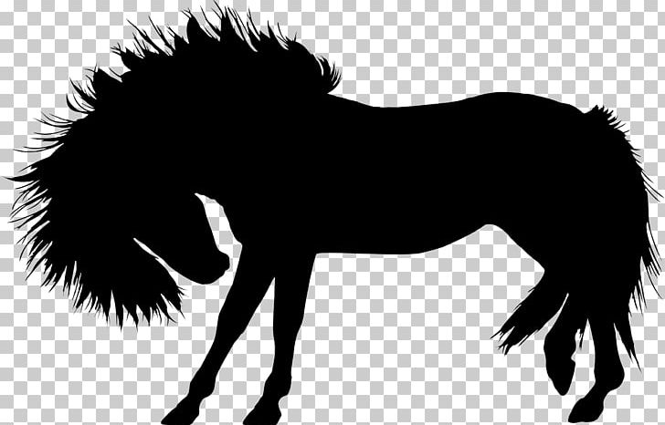 Wild Horse Stallion Silhouette PNG, Clipart, Animals, Art, Black, Black And White, Collection Free PNG Download