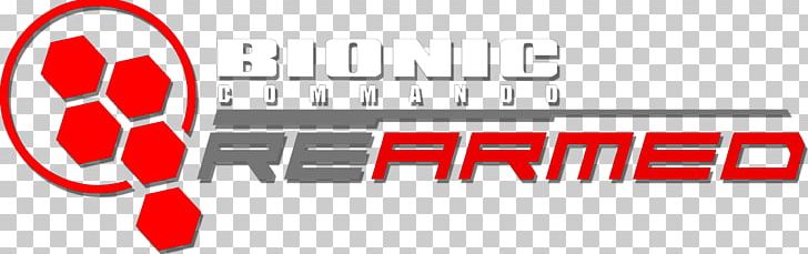Bionic Commando Rearmed 2 Logo Video Game PNG, Clipart, Area, Banner, Banner Title, Bionic Commando, Bionic Commando Rearmed Free PNG Download