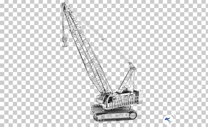 Crane クローラークレーン Metal Construction Amazon.com PNG, Clipart, 3d Printing, Airfix, Amazoncom, Black And White, Construction Free PNG Download