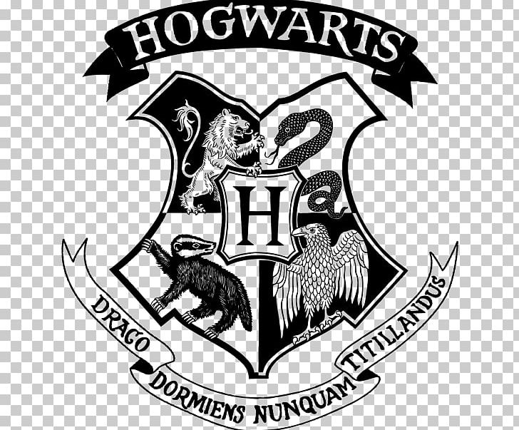 Hogwarts Harry Potter Gryffindor Hermione Granger Sorting Hat PNG, Clipart, Art, Bird, Black And White, Brand, Comic Free PNG Download