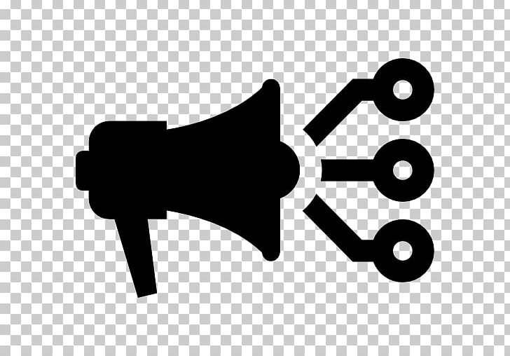 Megaphone Computer Icons PNG, Clipart, Angle, Black And White, Brand, Computer Icons, Download Free PNG Download