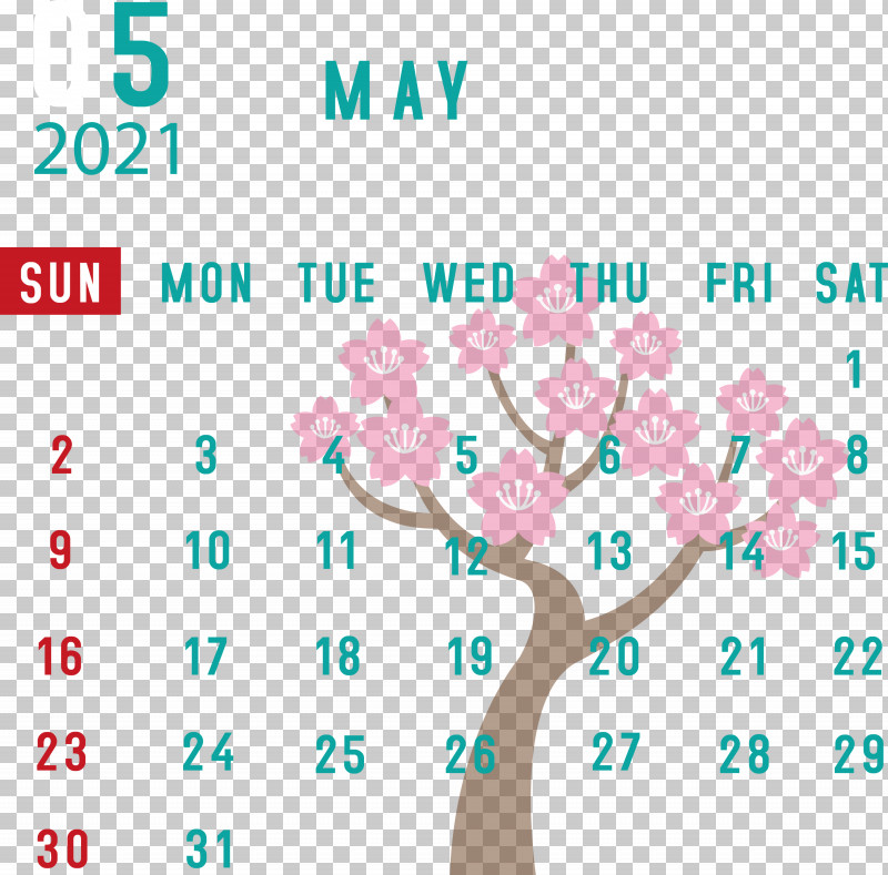 May 2021 Calendar May Calendar 2021 Calendar PNG, Clipart, 2021 Calendar, Behavior, Calendar System, Diagram, Flower Free PNG Download