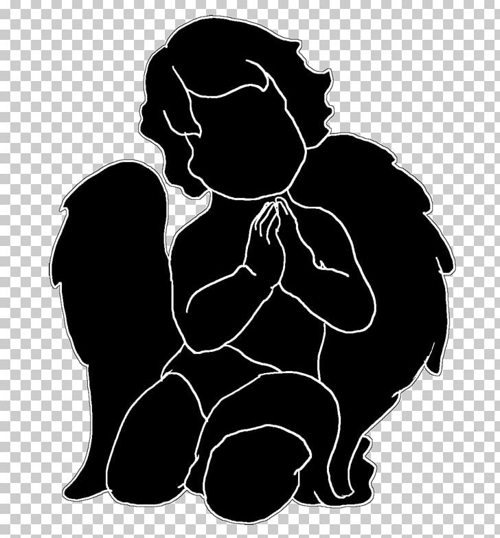 Silhouette Drawing PNG, Clipart, Angel, Animals, Art, Black, Black And White Free PNG Download