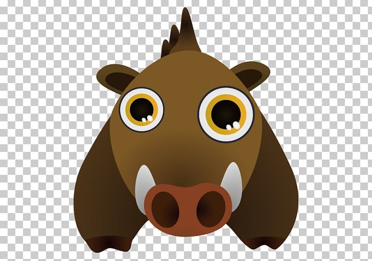 Wild Boar Cartoon Drawing PNG, Clipart, Animal, Animals, Animation, Big Eyes, Boar Free PNG Download