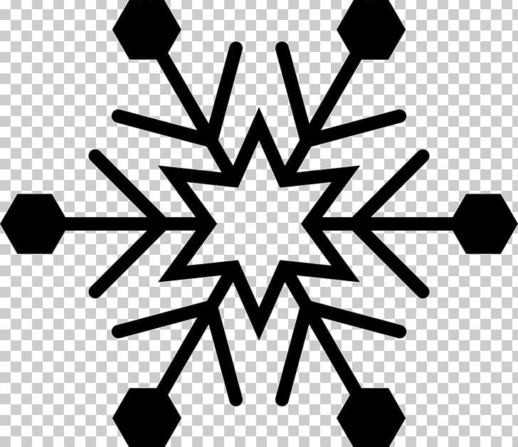 Snowflake Shape Line PNG, Clipart, Angle, Black, Black And White, Circle, Computer Icons Free PNG Download