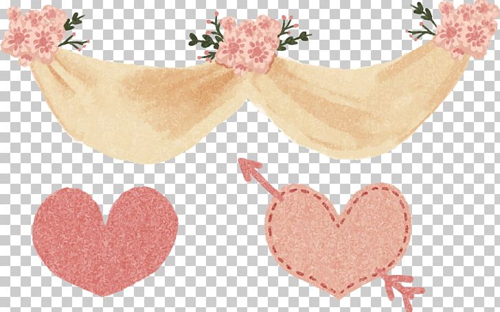 Wedding Watercolor Painting PNG, Clipart, Christmas Decoration, Color, Decoration, Encapsulated Postscript, Heart Free PNG Download