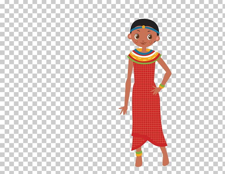 Democratic Republic Of The Congo Folk Costume Cartoon Illustration PNG, Clipart, Baby Clothes, Business Woman, Cartoon, Cheongsam, Child Free PNG Download