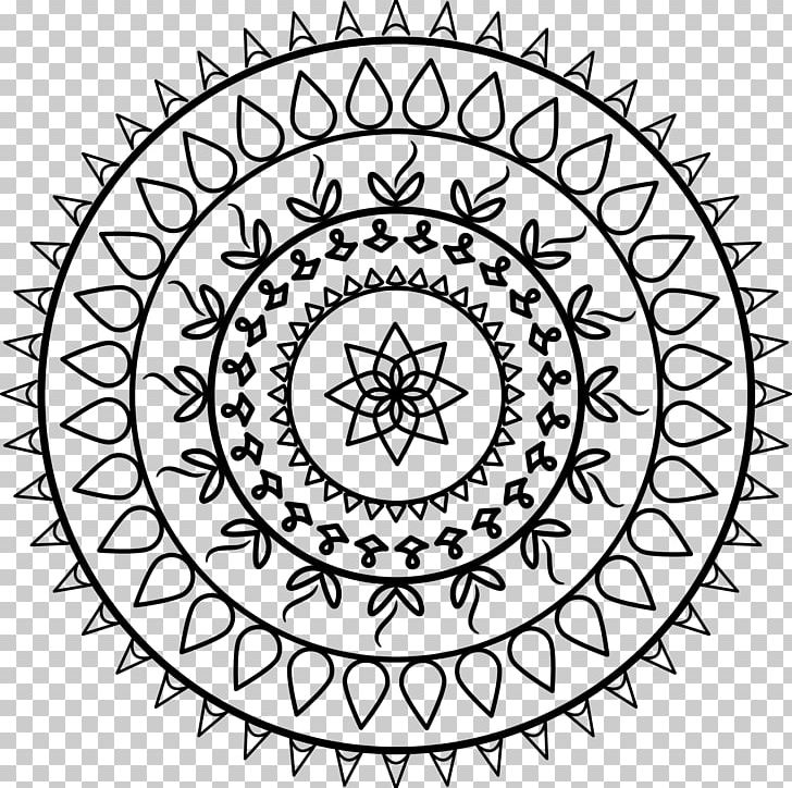 Mandala Sri Yantra Sacred Geometry PNG, Clipart, Area, Art, Black And White, Chakra, Circle Free PNG Download