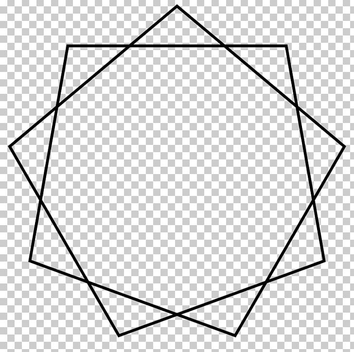 Star Polygons In Art And Culture Regular Polygon Enneagram PNG, Clipart, Angle, Area, Black, Black And White, Circle Free PNG Download