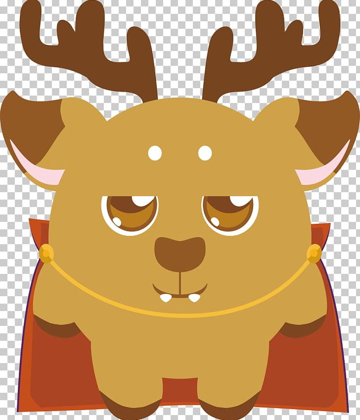 Reindeer Illustration PNG, Clipart, Antler, Carnivoran, Cartoon, Christmas Reindeer, Deer Free PNG Download