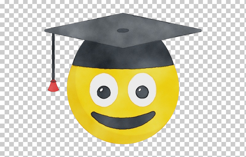 Emoticon PNG, Clipart, Emoji, Emoticon, Graduation Ceremony, Paint, Smiley Free PNG Download