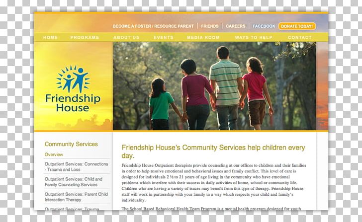 Family Non-Profit-Marketing Advertising Web Page PNG, Clipart, Advertising, Brochure, Community, Community Service, Family Free PNG Download