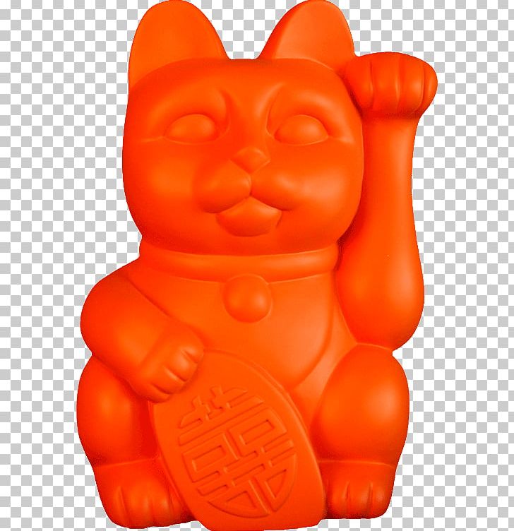 Lucky8Cats Orange Color Gummy Bear Maneki-neko PNG, Clipart, Black, Blue, Color, Fruit Nut, Green Free PNG Download